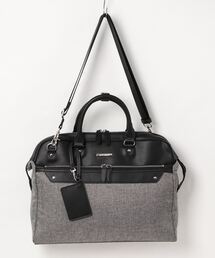 m.f.editorial | ＊エムエフエディトリアルメンズ/m.f.editorial:MEN ヘリンボン×シボ 2WAYブリーフバッグ A4対応(ビジネスバッグ)