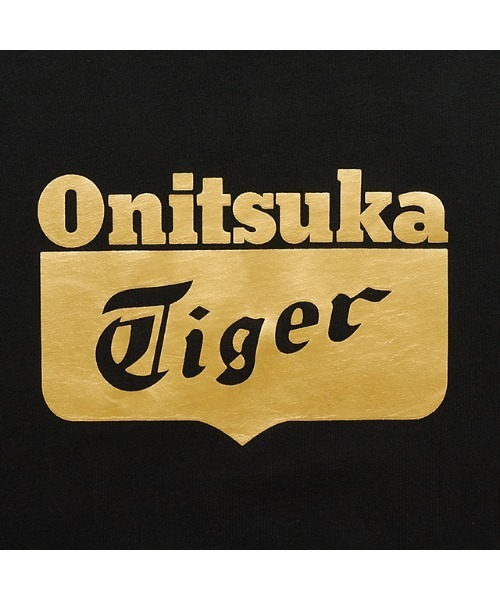 Onitsuka Tiger(オニツカタイガー)の「LOGO TEE / ロゴティー(Tシャツ/カットソー・レディース・ブラック×シルバー/ホワイト×シルバー/ホワイト×ゴールド/ブラック×ゴールド・M/L/XL/S)」の18枚目の写真