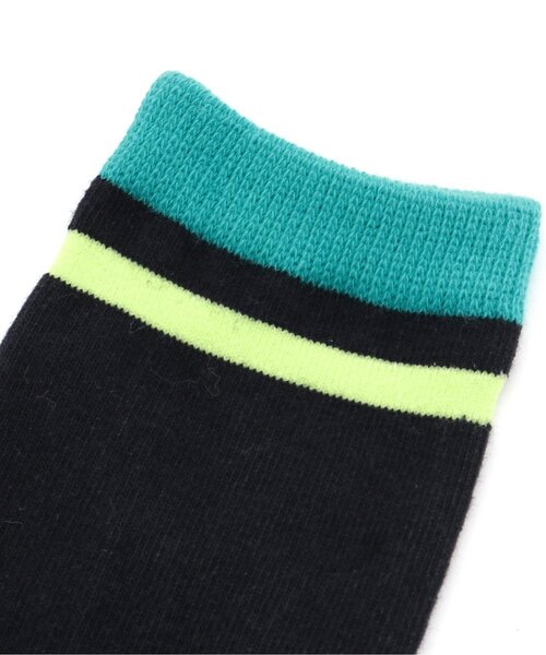 Ampersand(アンパサンド)の「3Pセット ソックス(ソックス/靴下・キッズ・ブラック/オフホワイト・18/21/12/15 /24)」の4枚目の写真