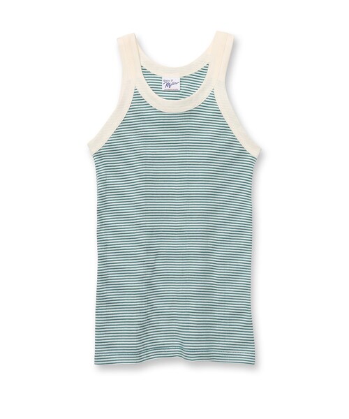 MILLER（ミラー）の「◆Robert P. Miller(ロバートピーミラー) パネルリブタンクトップ（タンクトップ・レディース・ホワイト/ネイビー系4/ブラック/グリーン系その他5・00）」の3枚目の写真