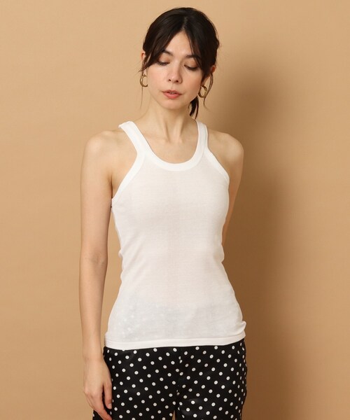 MILLER（ミラー）の「◆Robert P. Miller(ロバートピーミラー) パネルリブタンクトップ（タンクトップ・レディース・ホワイト/ネイビー系4/ブラック/グリーン系その他5・00）」の10枚目の写真