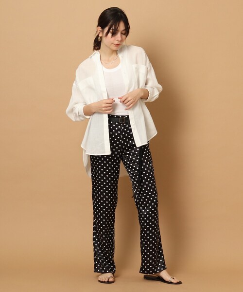 MILLER（ミラー）の「◆Robert P. Miller(ロバートピーミラー) パネルリブタンクトップ（タンクトップ・レディース・ホワイト/ネイビー系4/ブラック/グリーン系その他5・00）」の12枚目の写真