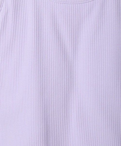 repipi armario（レピピ アルマリオ）の「ベーシックリブタンク(パッド付)（タンクトップ・キッズ・グレー系その他/ブラック/アイボリー/ピンク/ライム/パープル系その他/ブルー・SMALL/MEDIUM/LARGE）」の22枚目の写真