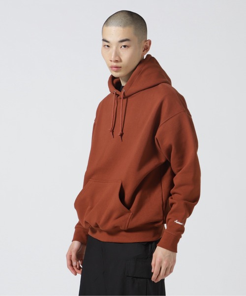 AVIREX（アヴィレックス）の「【WEB&DEPOT限定】AVIREX USA SWEAT PULL OVER PARKA / アヴィレックス スウェット プルオーバー パーカー（パーカー・メンズ・オリーブ/チャコールグレー/ブラウン/オートミール・FREE/MEDIUM/LARGE/X-LARGE/XX-LARGE）」の19枚目の写真