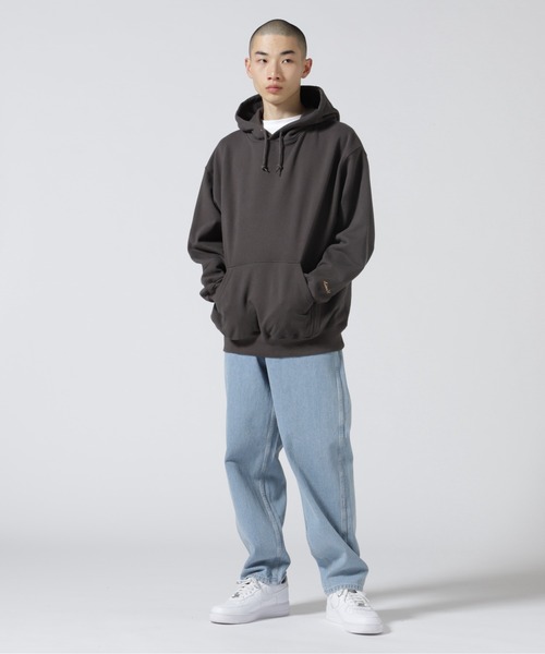AVIREX（アヴィレックス）の「【WEB&DEPOT限定】AVIREX USA SWEAT PULL OVER PARKA / アヴィレックス スウェット プルオーバー パーカー（パーカー・メンズ・オリーブ/チャコールグレー/ブラウン/オートミール・FREE/MEDIUM/LARGE/X-LARGE/XX-LARGE）」の10枚目の写真