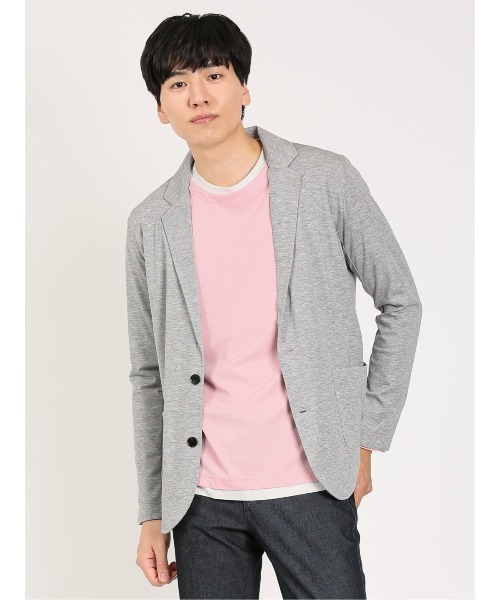 【セール】m.f.エディトリアル メンズ レーヨンナイロン 2ボタン テーラードジャケット（テーラードジャケット）｜m.f.editorial（エムエフエディトリアル）