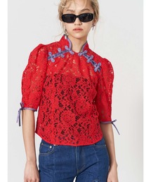 PAMEO POSE | Macau Lace Blouse(シャツ/ブラウス)