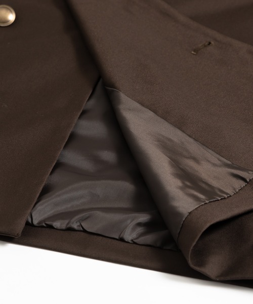 MUHET（ミュエータ）の「【セットアップ可能】アソートテーラードダブルジャケット（テーラードジャケット・レディース・ネイビー/ブラウン/グレー・MEDIUM/X-LARGE）」の15枚目の写真