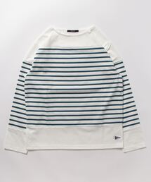 Grand PARK | パネル切替ボートネックTシャツ(Tシャツ/カットソー)