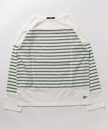 Grand PARK | パネル切替ボートネックTシャツ(Tシャツ/カットソー)