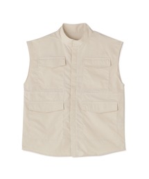 FREE'S MART | スタンドカラーミリタリーベスト(ベスト)