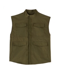 FREE'S MART | スタンドカラーミリタリーベスト(ベスト)