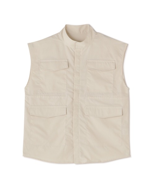FREE'S MART(フリーズマート)の「スタンドカラーミリタリーベスト(ベスト・レディース・カーキ/ホワイト・FREE)」の18枚目の写真