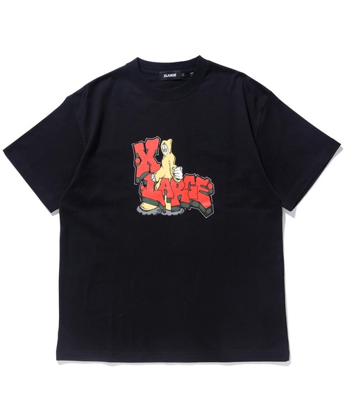 XLARGE（エクストララージ）の「MAN IN A HOOD S/S TEE（Tシャツ/カットソー・メンズ・ホワイト/グリーン/ブラック・XL/M/S/L）」の3枚目の写真