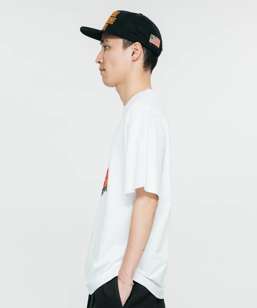 XLARGE（エクストララージ）の「MAN IN A HOOD S/S TEE（Tシャツ/カットソー・メンズ・ホワイト/グリーン/ブラック・XL/M/S/L）」の8枚目の写真