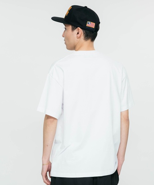 XLARGE（エクストララージ）の「MAN IN A HOOD S/S TEE（Tシャツ/カットソー・メンズ・ホワイト/グリーン/ブラック・XL/M/S/L）」の9枚目の写真