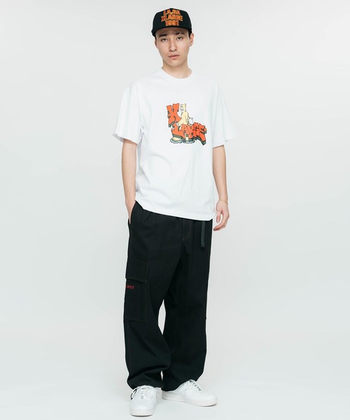 XLARGE（エクストララージ）の「MAN IN A HOOD S/S TEE（Tシャツ/カットソー・メンズ・ホワイト/グリーン/ブラック・XL/M/S/L）」の10枚目の写真