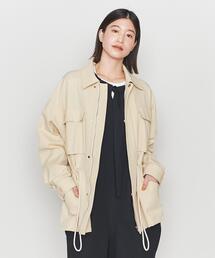 ＜ASTRAET＞コットン ミリタリーブルゾン