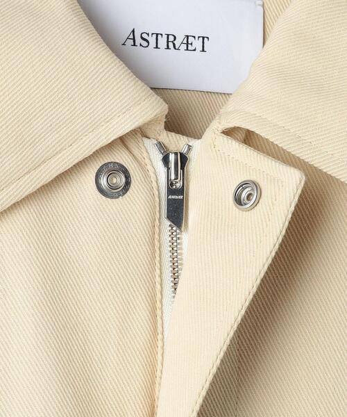 ASTRAET（アストラット）の「＜ASTRAET＞コットン ミリタリーブルゾン（ミリタリージャケット・レディース・ナチュラル・FREE）」の14枚目の写真