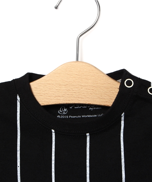 CIAOPANIC TYPY(チャオパニックティピー)の「【PEANUTS×CIAOPANIC TYPY】ピーナッツコラボレイン(Tシャツ/カットソー・キッズ・ホワイト/ブラック・135/105/115/125/95)」の4枚目の写真