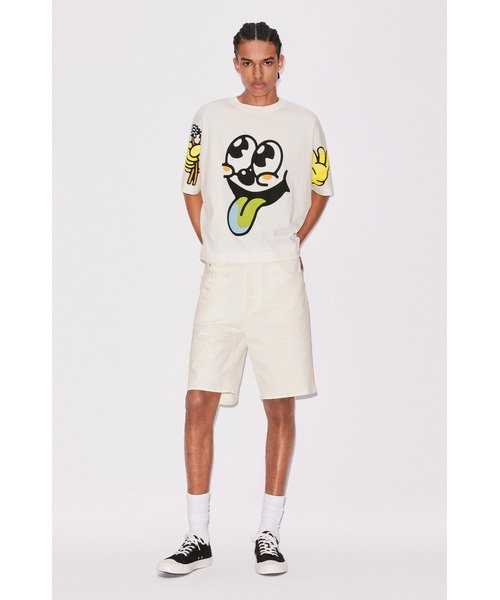 断捨離！KENZO H&M アニマル柄 デニムパンツ スキニー ケンゾー ケンゾージーンズKENZO jeans テーパードデニムパンツ インディゴ34 (K