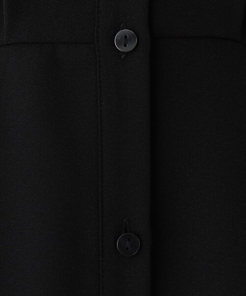 OPAQUE.CLIP（オペークドットクリップ）の「◆フィット&フレア ワンピース【イージーケア/洗濯機洗い可】（ワンピース・レディース・ブラック/ホワイト系3・38/40）」の10枚目の写真