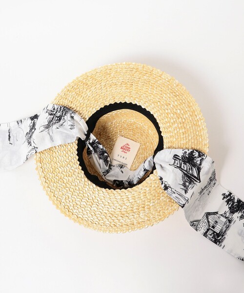 CAROLINA GLASER（カロリナ グレイサー）の「YURI × The Little BAKERY Tokyo × CAROLINA GLASER / ハット（ハット・レディース・ベージュ・ONE SIZE）」の21枚目の写真