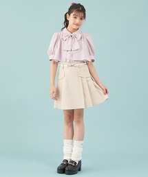 mezzo piano Junior（メゾピアノジュニア）の「フラップつき後ろプリーツスカパン（その他パンツ・キッズ）」