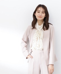 N.（N. Natural Beauty Basic） | ドライタッチノーカラージャケット(ノーカラージャケット)