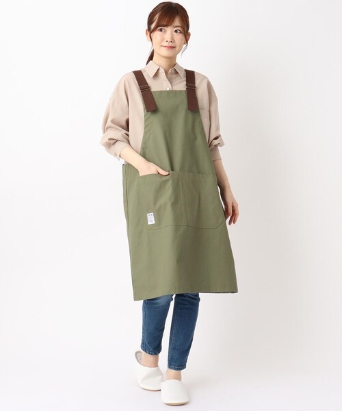 ファボリ カバーオール エプロン（エプロン）｜one'sterrace（ワンズ