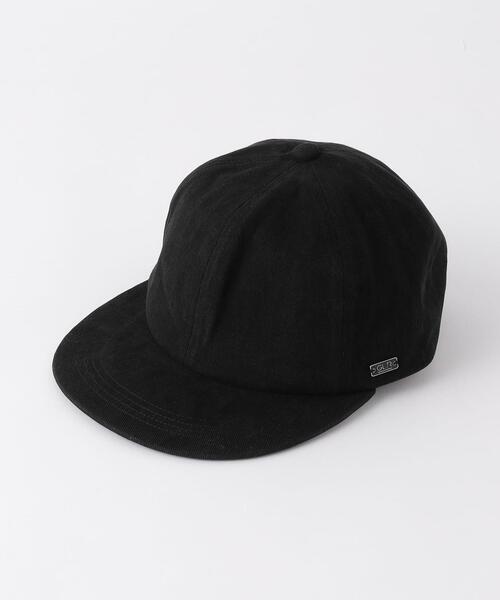 green label relaxing（グリーンレーベルリラクシング）の「GLR ヘビー ツイル キャップ（キャップ・メンズ・ナチュラル/ブラック・FREE）」の2枚目の写真