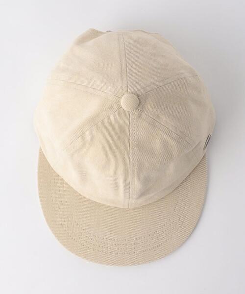 green label relaxing（グリーンレーベルリラクシング）の「GLR ヘビー ツイル キャップ（キャップ・メンズ・ナチュラル/ブラック・FREE）」の5枚目の写真