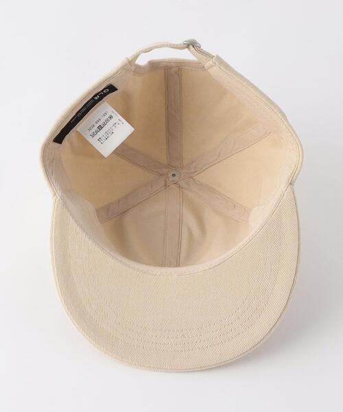 green label relaxing（グリーンレーベルリラクシング）の「GLR ヘビー ツイル キャップ（キャップ・メンズ・ナチュラル/ブラック・FREE）」の7枚目の写真