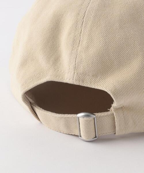 green label relaxing（グリーンレーベルリラクシング）の「GLR ヘビー ツイル キャップ（キャップ・メンズ・ナチュラル/ブラック・FREE）」の9枚目の写真