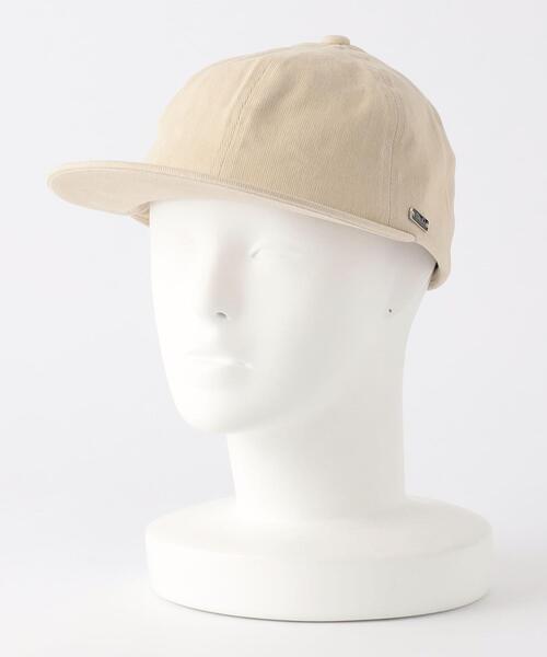 green label relaxing（グリーンレーベルリラクシング）の「GLR ヘビー ツイル キャップ（キャップ・メンズ・ナチュラル/ブラック・FREE）」の12枚目の写真