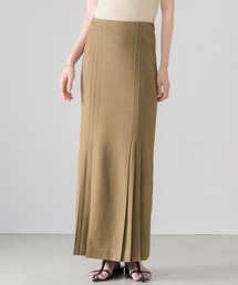NEUNA | ハイウエストタックプリーツタイトロングスカート(スカート)