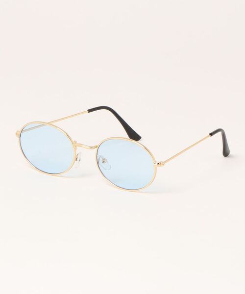 Fun & Daily（ファンアンドデイリー）の「Retro Round Sunglasses（サングラス・レディース・ブルー/ブラック/グリーン/レッド/ピンク/イエロー・FREE）」の10枚目の写真