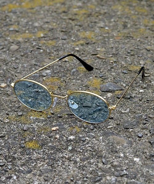 Fun & Daily（ファンアンドデイリー）の「Retro Round Sunglasses（サングラス・レディース・ブルー/ブラック/グリーン/レッド/ピンク/イエロー・FREE）」の11枚目の写真