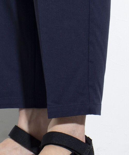 GLOSTER（グロスター）の「【GLOSTER/グロスター】コットンリネン ワンタックテーパード アンクルパンツ 綿麻（その他パンツ・メンズ・ベージュ/ネイビー/ブルー/キナリ・S/M/L）」の20枚目の写真