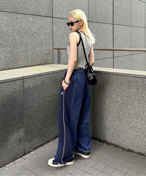 sedacle(セダクル)の「ringer tanktop(タンクトップ・レディース・ピンク/グリーン/ブラック/グレー・FREE)」の6枚目の写真