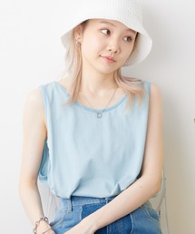 WHIMSIC | 【UNISEX】プレーンカラータンクトップ(タンクトップ)