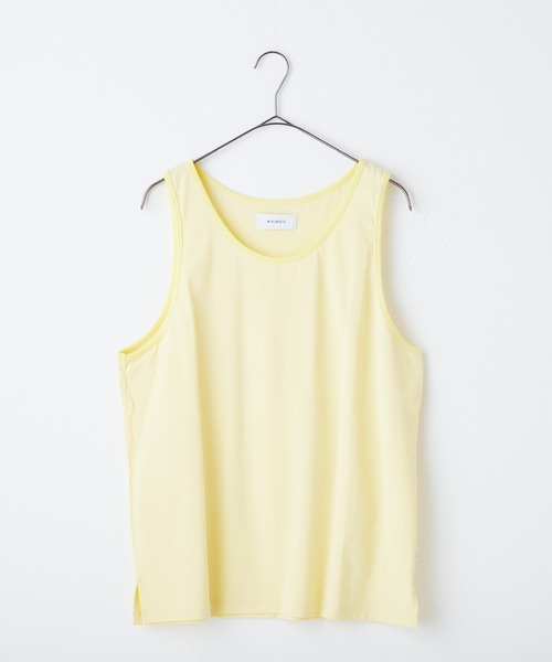 WHIMSIC（ウィムジック）の「【UNISEX】プレーンカラータンクトップ（タンクトップ・メンズ・イエロー/ライトグレー/シルバー/ブルー・FREE）」の11枚目の写真