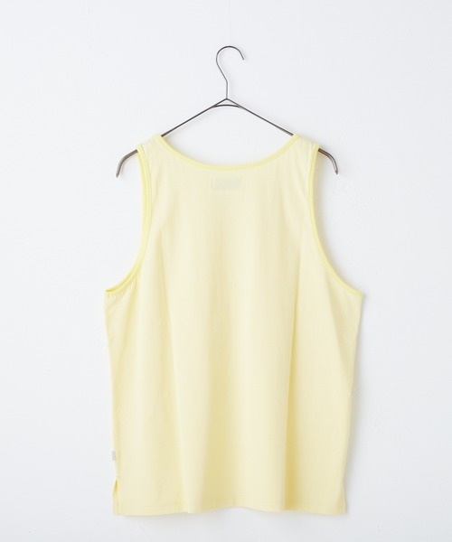 WHIMSIC（ウィムジック）の「【UNISEX】プレーンカラータンクトップ（タンクトップ・メンズ・イエロー/ライトグレー/シルバー/ブルー・FREE）」の16枚目の写真