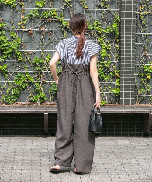 bibiyストライプ シースルーパフスリーブシャツ TOPS｜Bibiy.