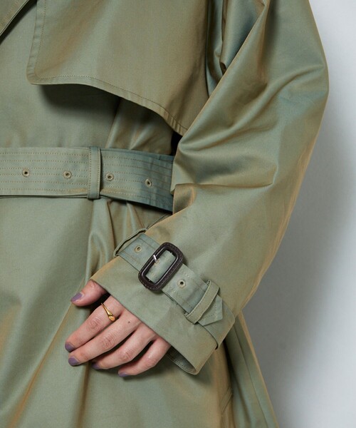 新品⭐︎Aresense タマムシトレンチコート カーキ 38 Aresense（アーセンス）の「Aresense/アーセンス タマムシトレンチ