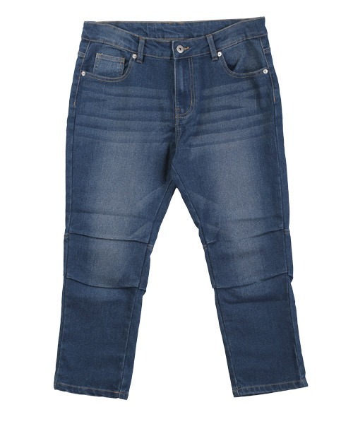 LUXSTYLE(ラグスタイル)の「デニムクロップドパンツ(デニムパンツ・メンズ・インディゴブルー/ブラック/ブルー系その他・M/L/XL)」の10枚目の写真