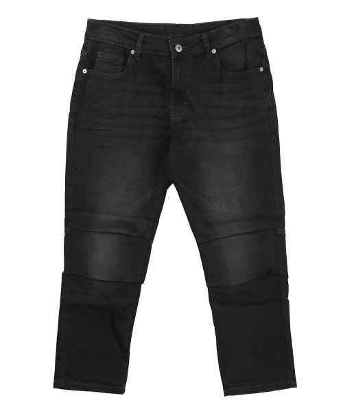LUXSTYLE(ラグスタイル)の「デニムクロップドパンツ(デニムパンツ・メンズ・インディゴブルー/ブラック/ブルー系その他・M/L/XL)」の12枚目の写真