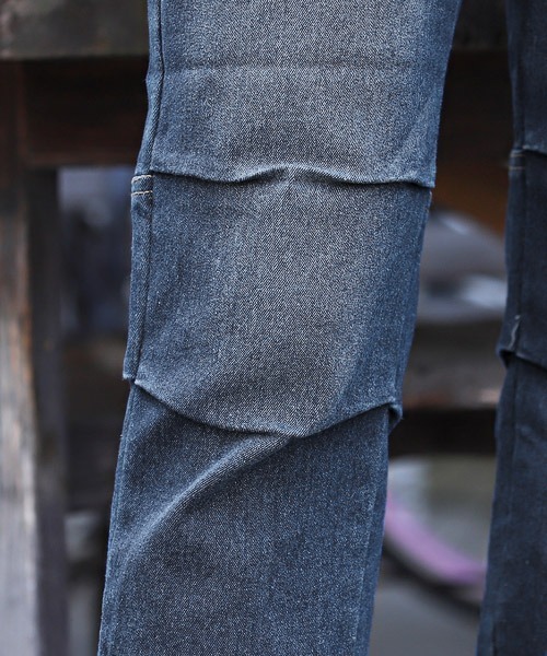 LUXSTYLE(ラグスタイル)の「デニムクロップドパンツ(デニムパンツ・メンズ・インディゴブルー/ブラック/ブルー系その他・M/L/XL)」の19枚目の写真