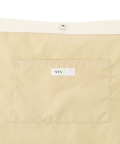 VIS（ビス）の「【雨や水を弾く】クシュクシュハンドルショルダーバッグ【A4対応】（ショルダーバッグ・レディース・ブラック/キナリ/オレンジ系その他4/ブラウン・FREE）」の15枚目の写真