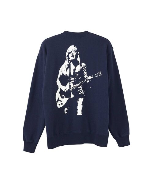 HYSTERIC GLAMOUR(ヒステリックグラマー)の「HYSTERIC ROCKERS スウェット(スウェット・メンズ・ブラック/トップグレー/ネイビー・MEDIUM/SMALL/LARGE/X-LARGE)」の4枚目の写真